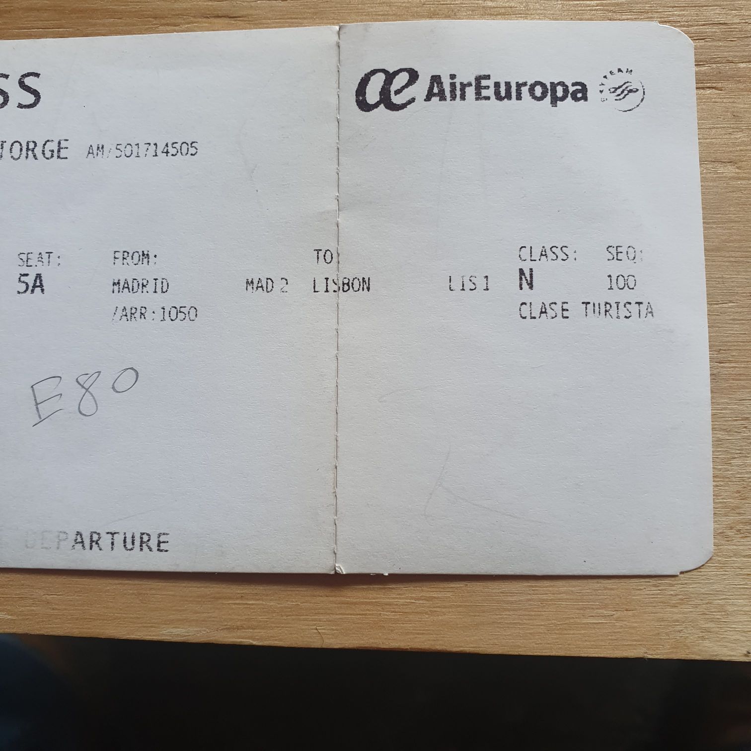 Aerolínea Air Europa - Air Europa art collectible - Main Image 2