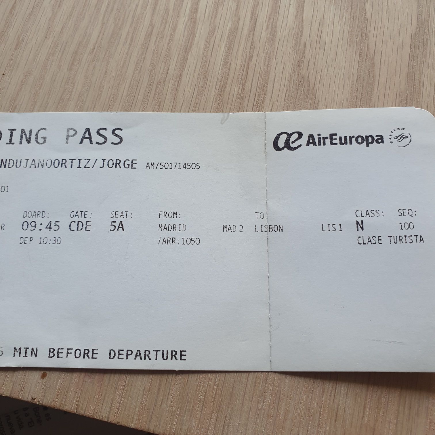 Air Europa - Air Europa art collectible - Main Image 2