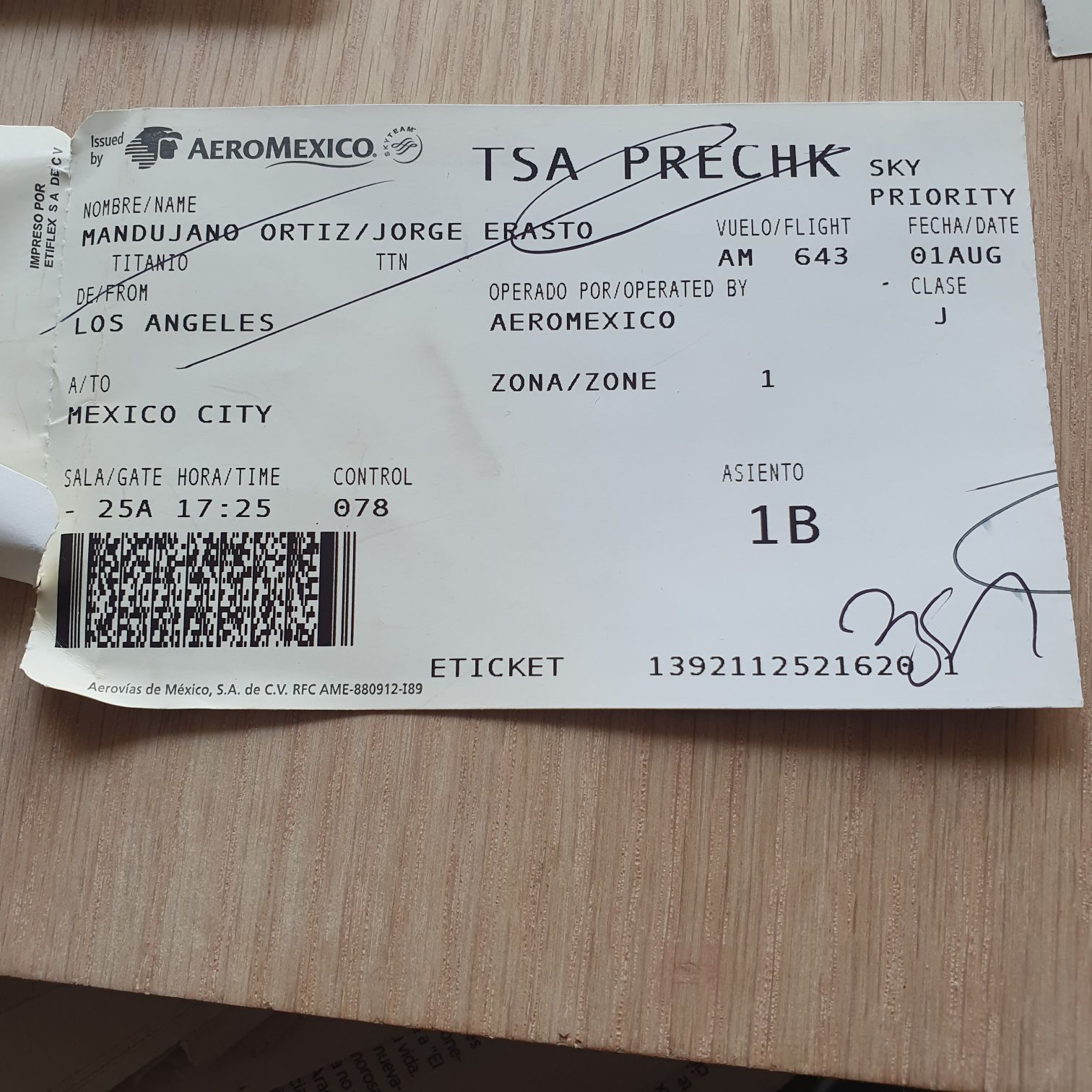 AeroMexico - AeroMexico art collectible - Main Image 2