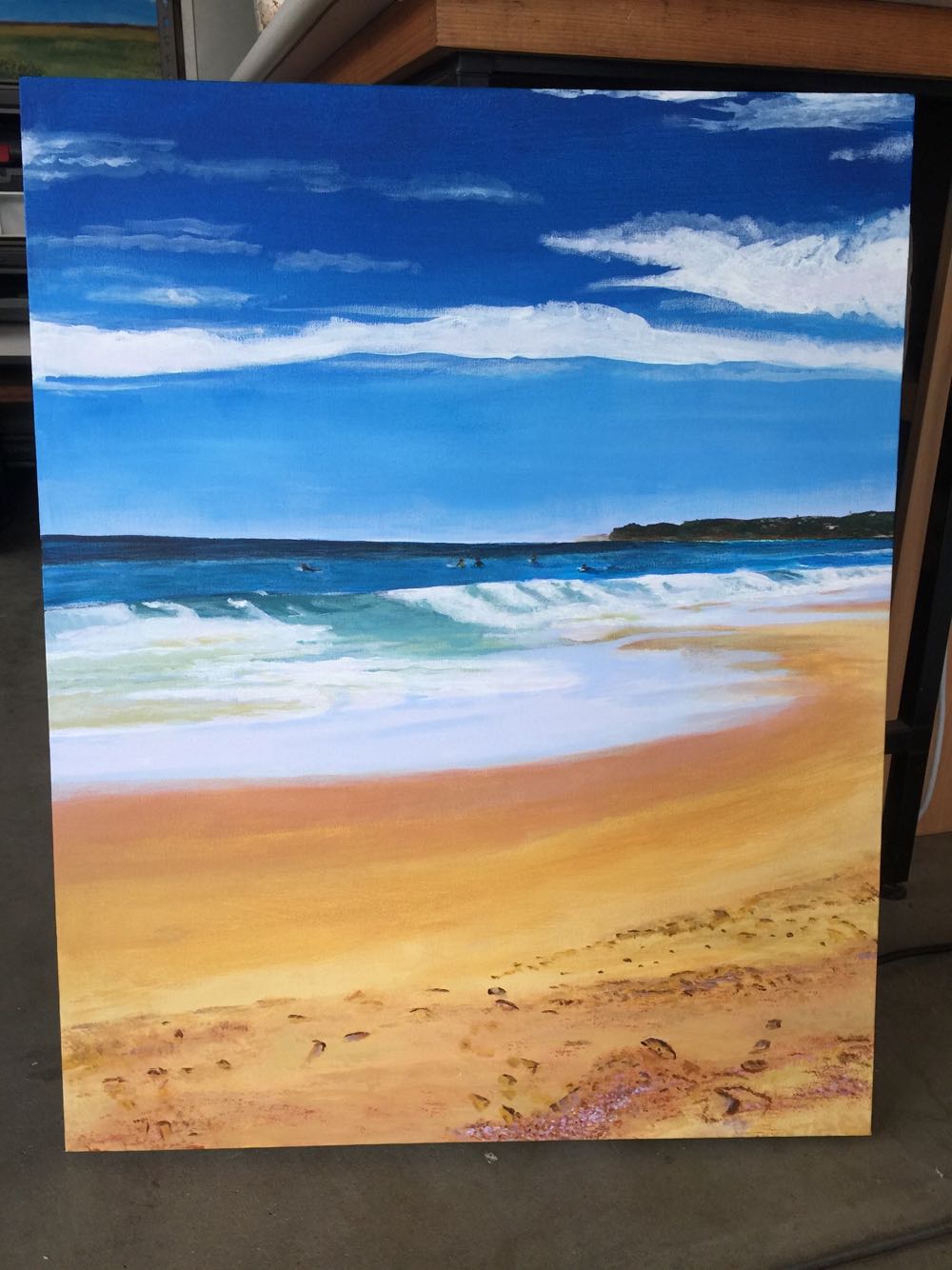 Holbein Acryla Gouache Artists Acrylic Polymer Emulsion 20ml Cream Yellow D037