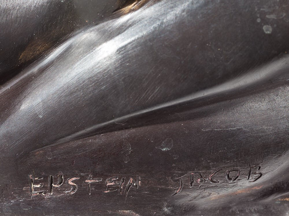 Lovers - Jacob Epstein art collectible - Main Image 3