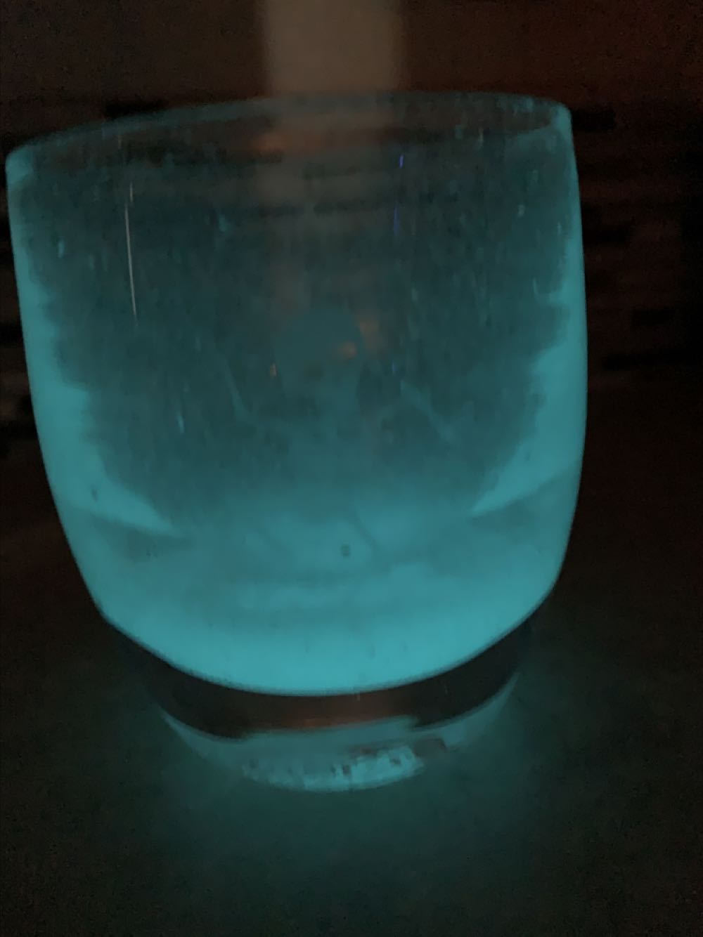 Moonstruck Skeleton - Glassybaby art collectible [Barcode 409900015242] - Main Image 3