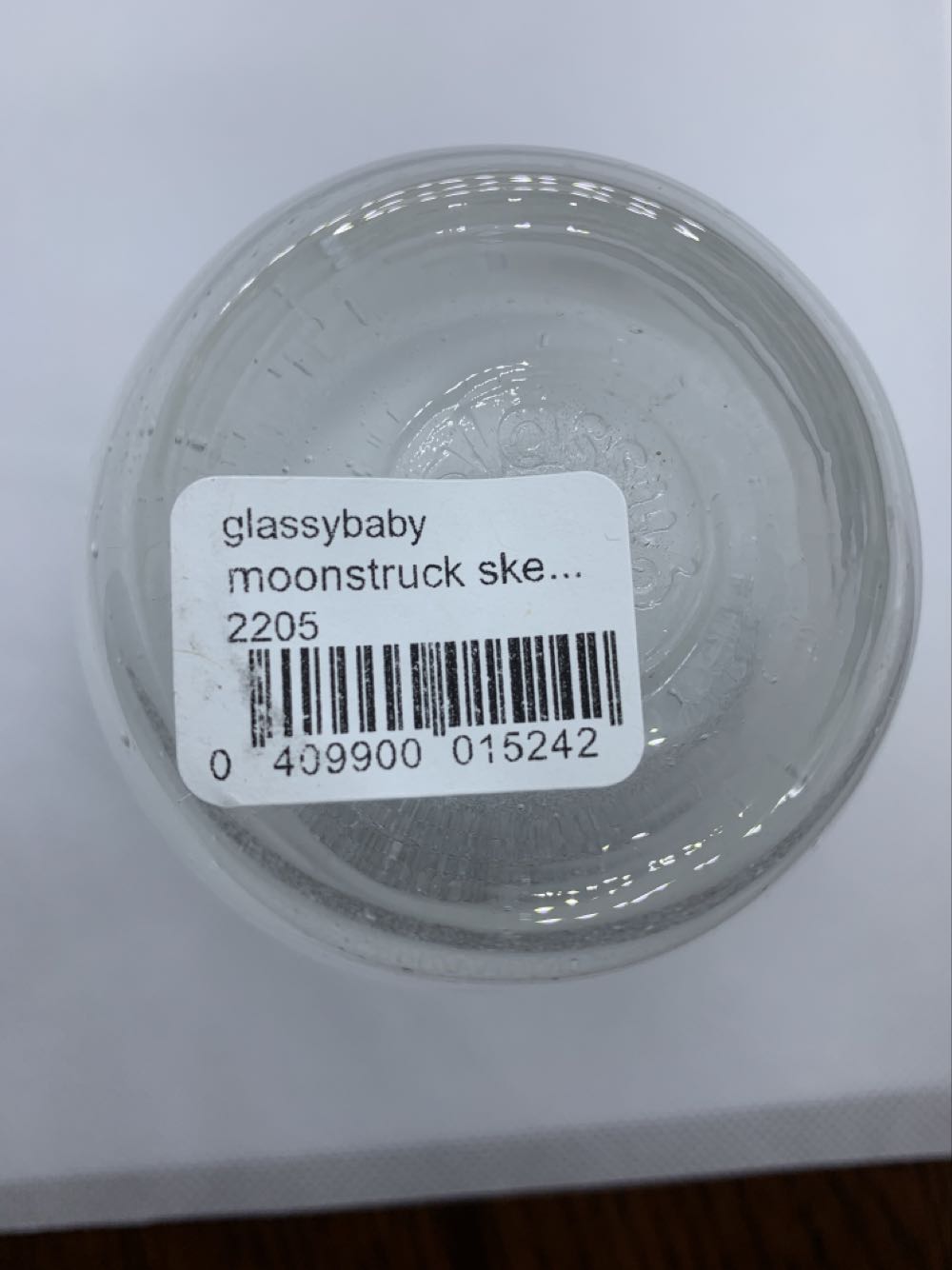 Moonstruck Skeleton - Glassybaby art collectible [Barcode 409900015242] - Main Image 4