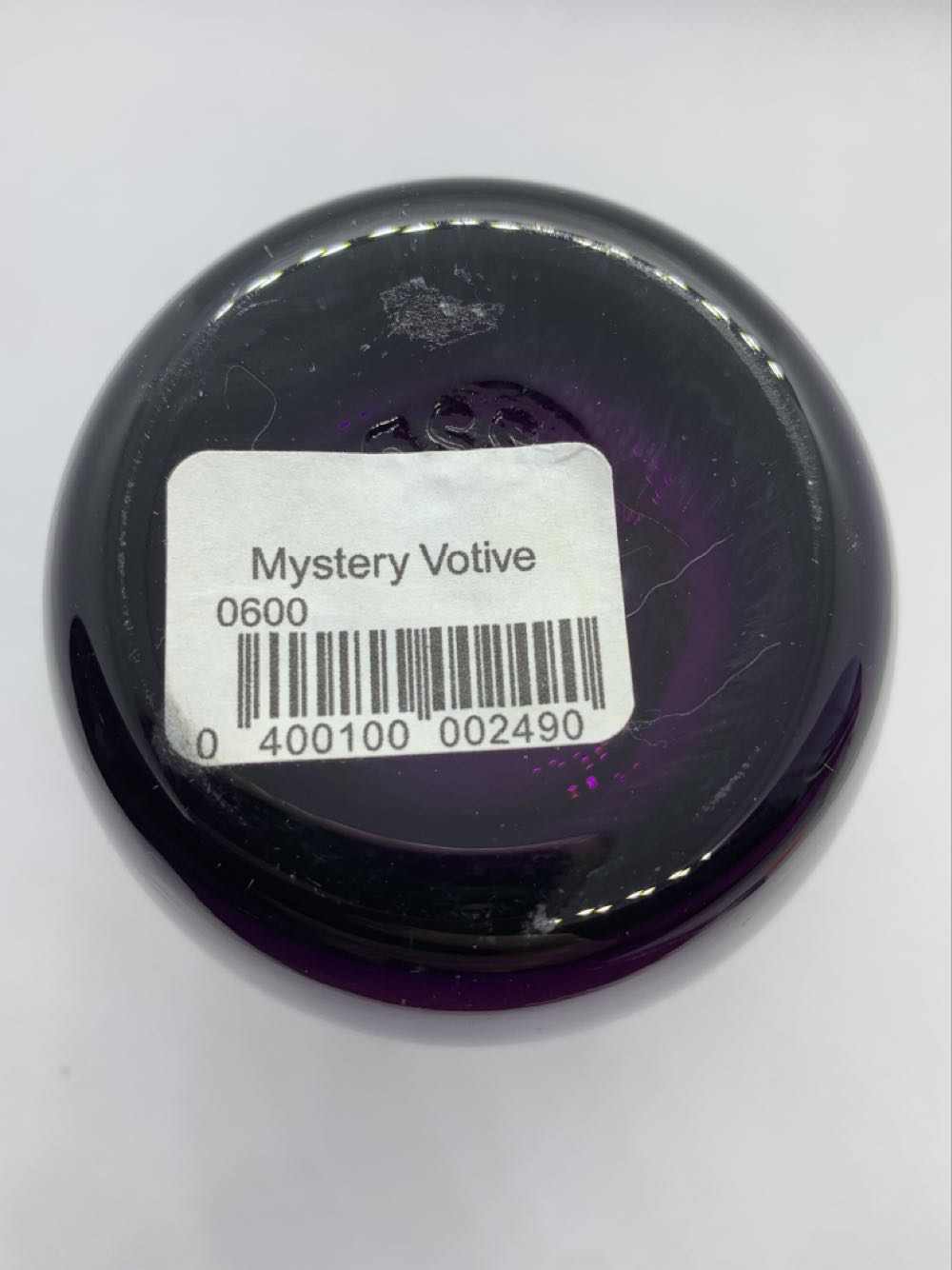 Mystery Votive - Aka OOAK - Glassybaby art collectible [Barcode 400100002490] - Main Image 4