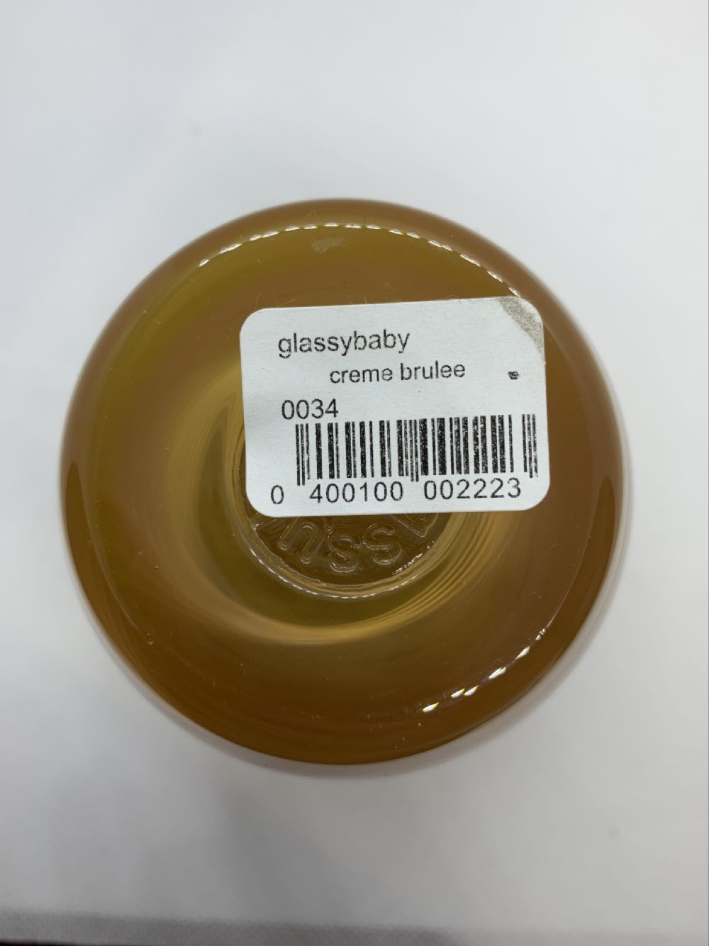 Creme brûlée - Glassybaby art collectible [Barcode 0400100002223] - Main Image 4