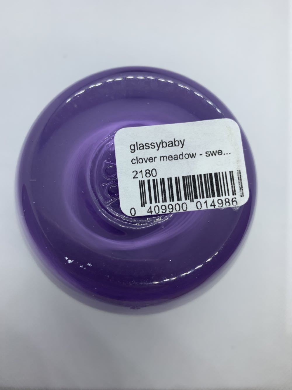 Clover Meadows -purple - Glassybaby art collectible [Barcode 0409900014986] - Main Image 4