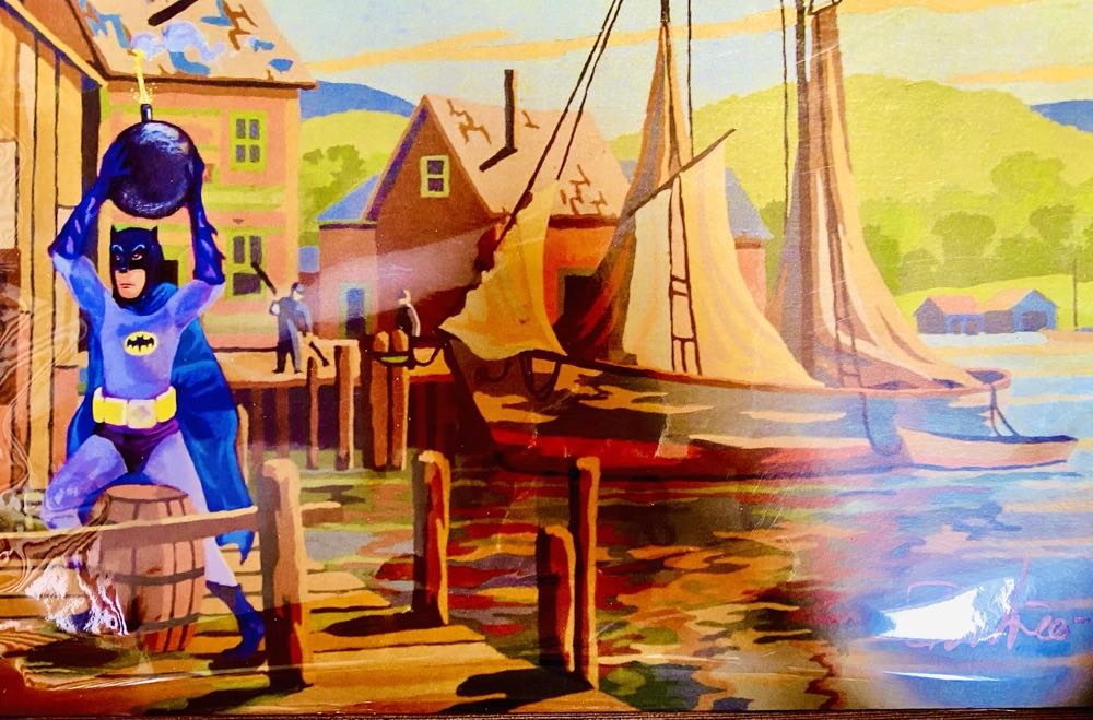 Batman With Bomb: David Irvine - David Irvine art collectible - Main Image 2