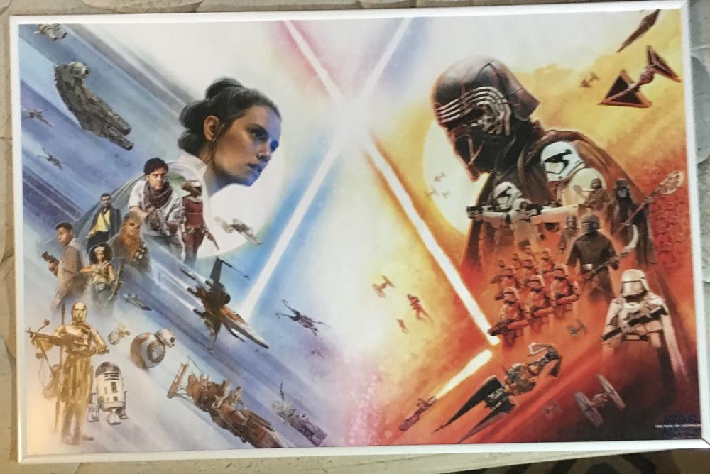 Face Off Star Wars Episode 9 - Lucasfilm art collectible [Barcode 882663076352] - Main Image 3