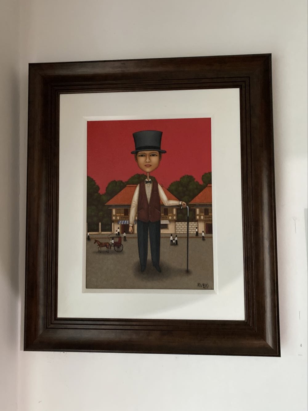 Mr and Mrs - Dominic Rubio art collectible - Main Image 2