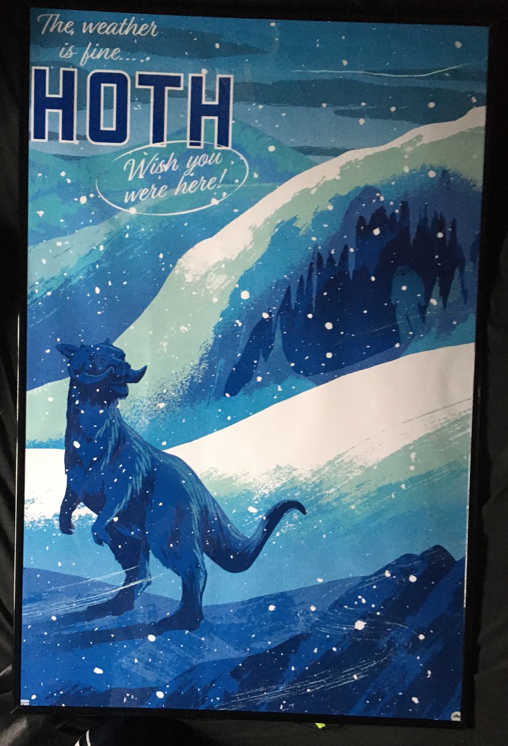 Star Wars: Galaxy’s Edge Hoth - Lucasfilm art collectible [Barcode 882663089321] - Main Image 3