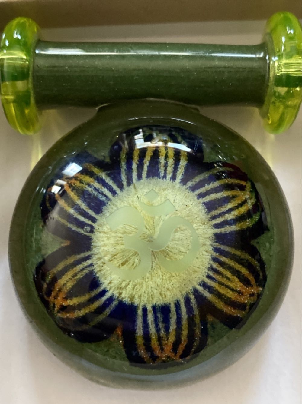 Green Peace Pendant  art collectible - Main Image 2