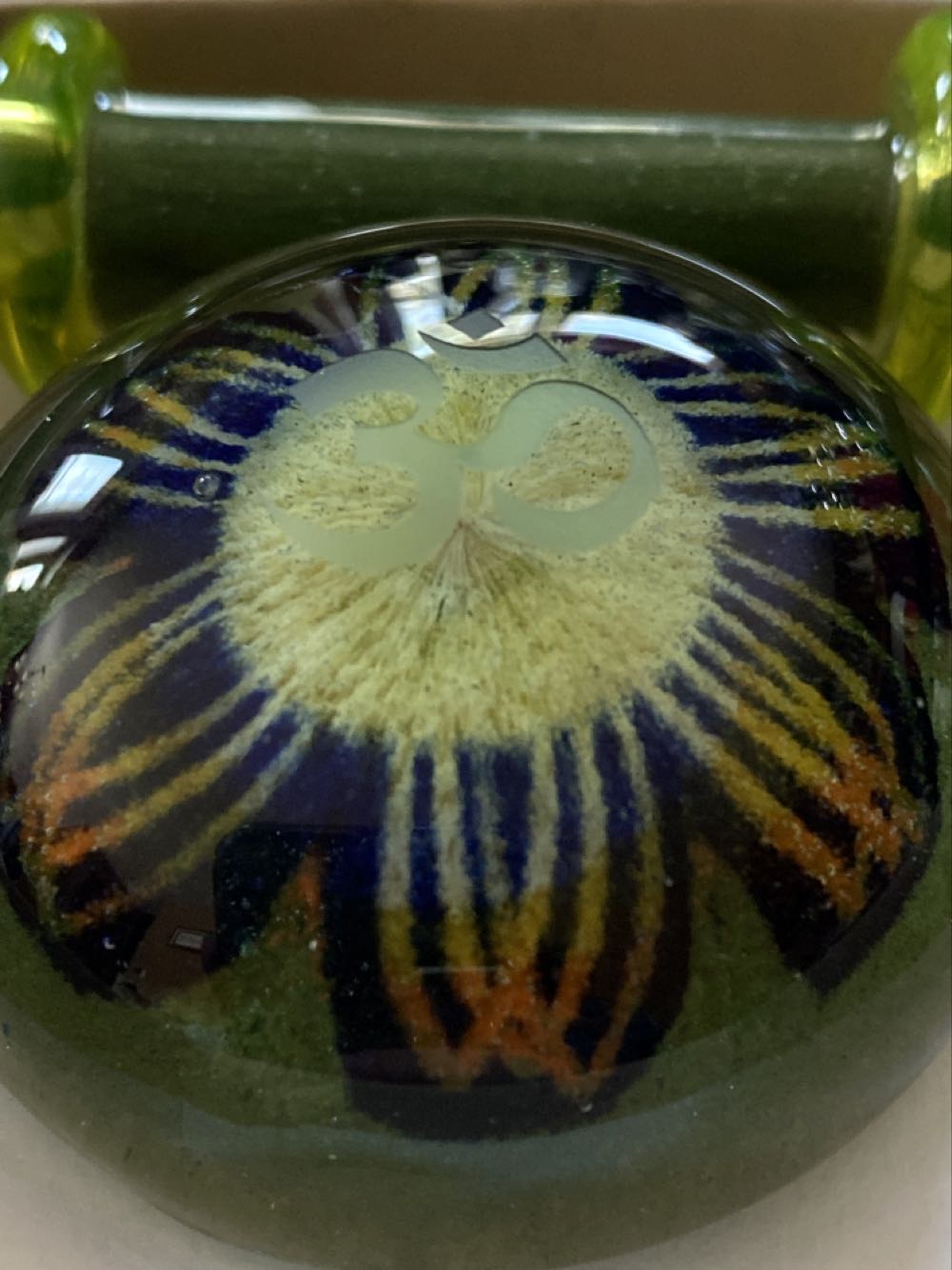 Green Peace Pendant  art collectible - Main Image 3