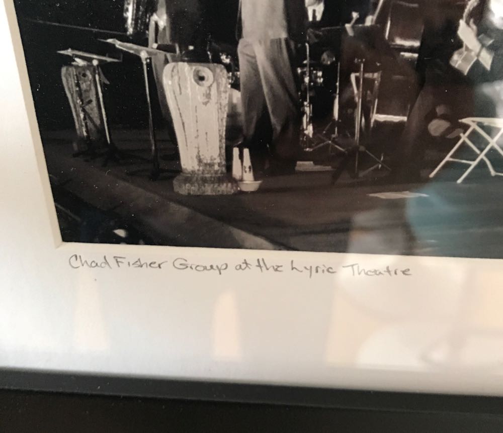 Chad Fisher Group at Lyric Theatre - Butch Oglesby art collectible - Main Image 2