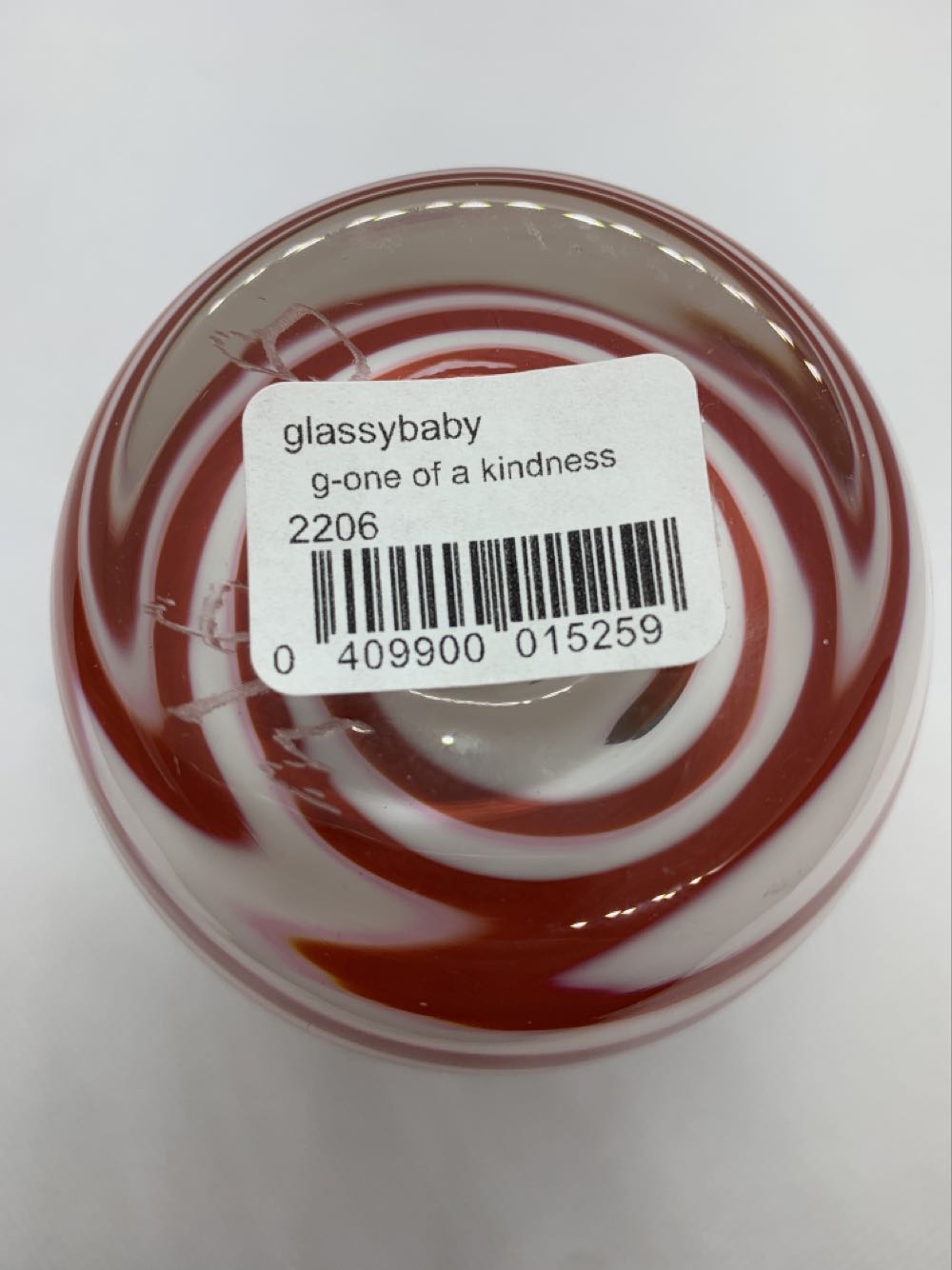 OOAK With Etching - Glassybaby art collectible [Barcode 409900015259] - Main Image 4