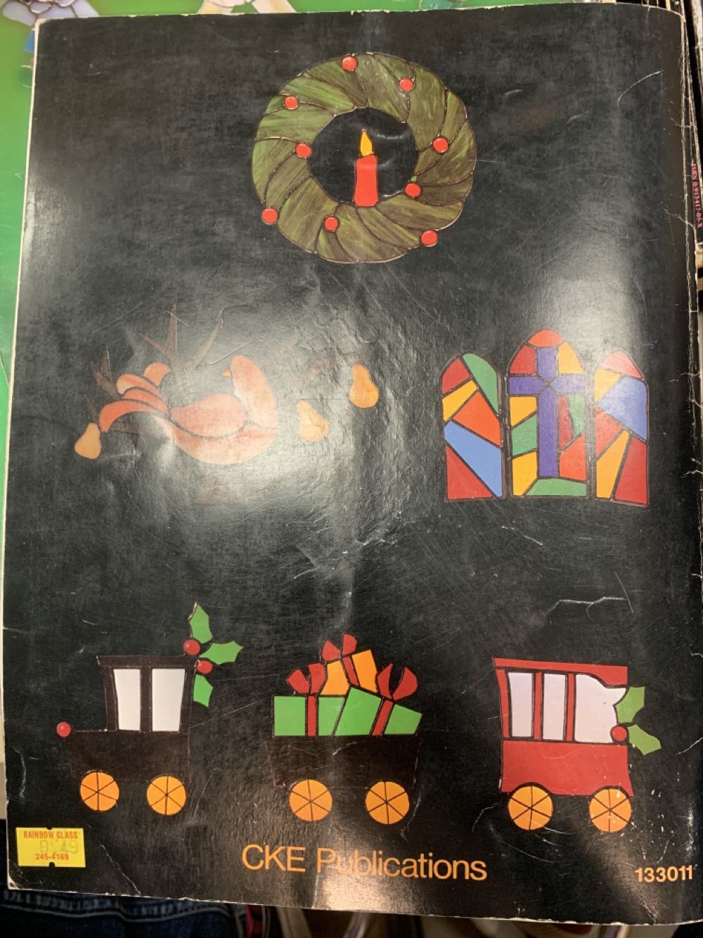 Christmas In Stained Glass - Carolyn Kyle art collectible - Main Image 2