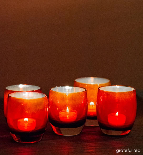 Grateful Red - Glassybaby art collectible - Main Image 2