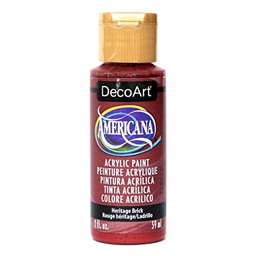 Decoart Americana Acrylic Paint 2-ounce Heritage Brick  art collectible [Barcode 766218003263] - Main Image 1