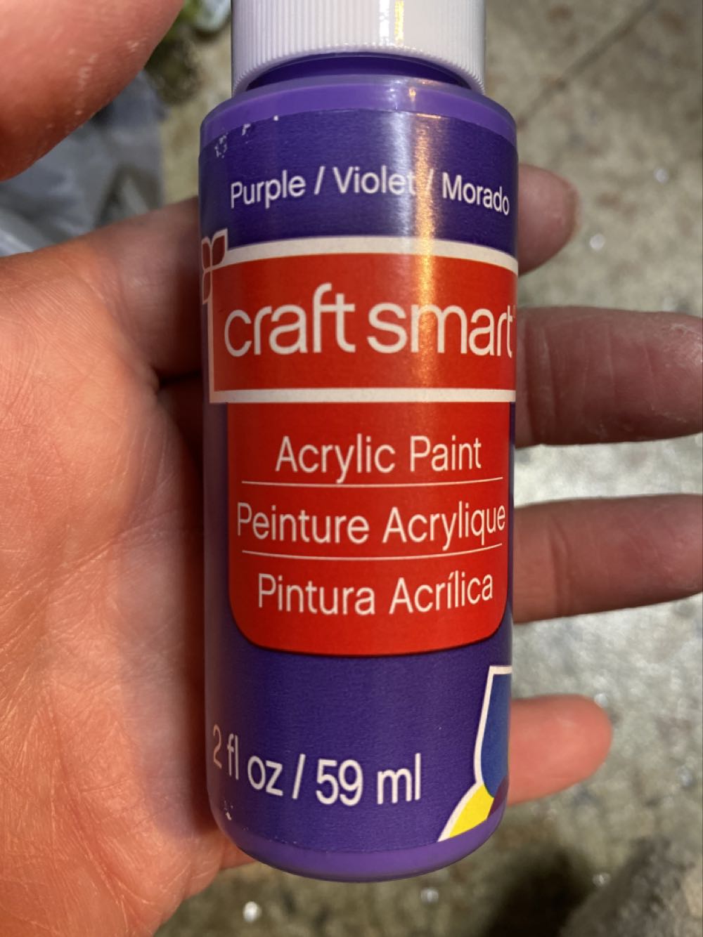Craft Smart Purple  art collectible [Barcode 766218048356] - Main Image 1