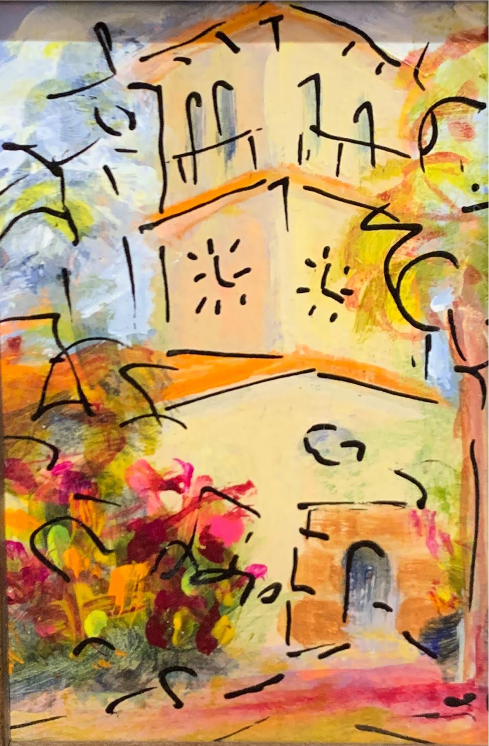 Santa Barbara - Artist Unknown art collectible - Main Image 2