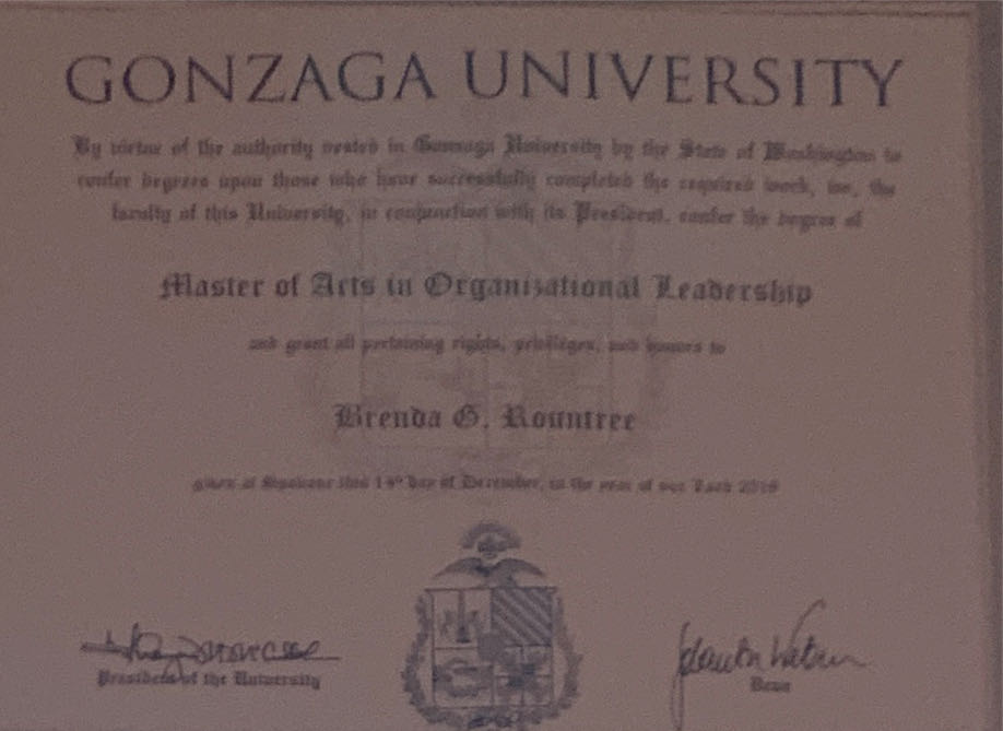 Diploma - Gonzaga University art collectible - Main Image 2