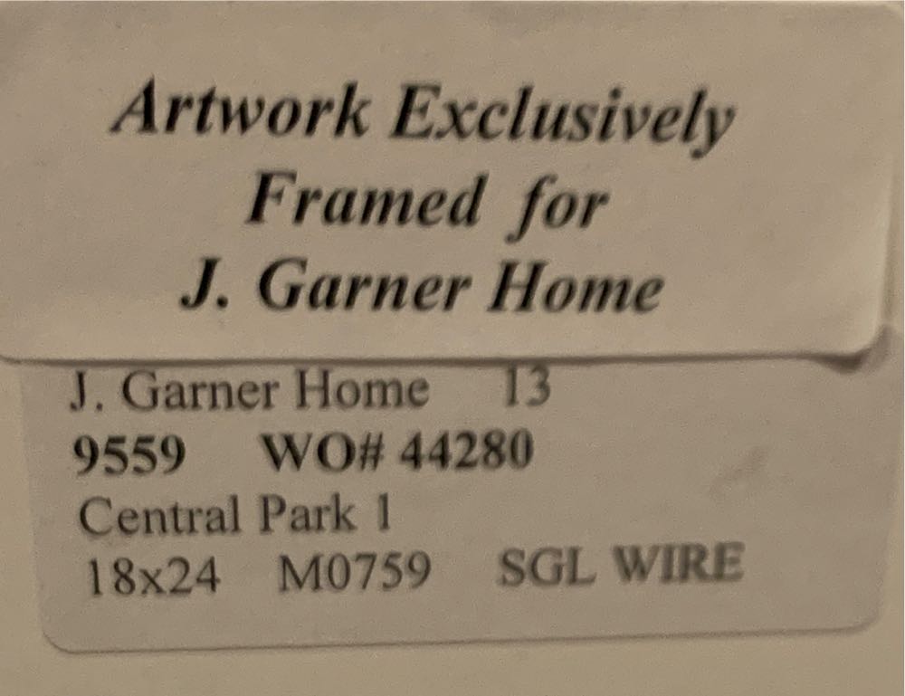 Central Park 1 - Anton Schutz art collectible - Main Image 2