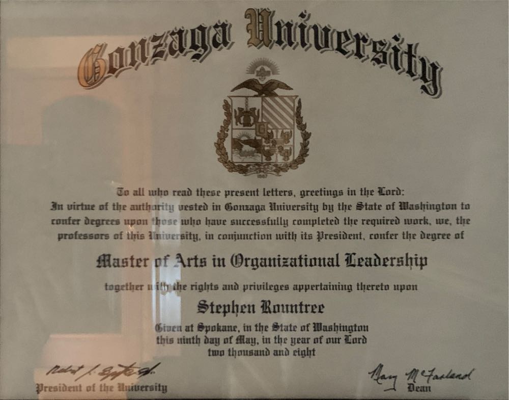 Diploma - Gonzaga University art collectible - Main Image 2