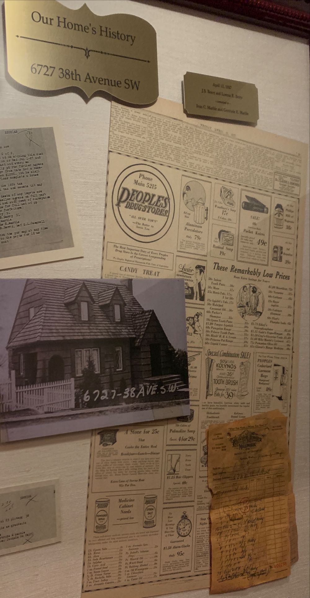 House History - 2 - Brenda Rountree art collectible - Main Image 3