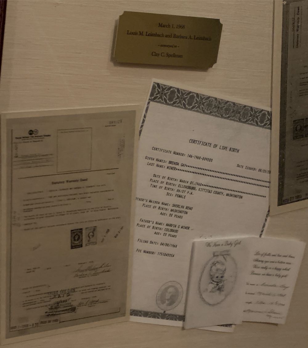 House History - 1968 - Brenda Rountree art collectible - Main Image 2