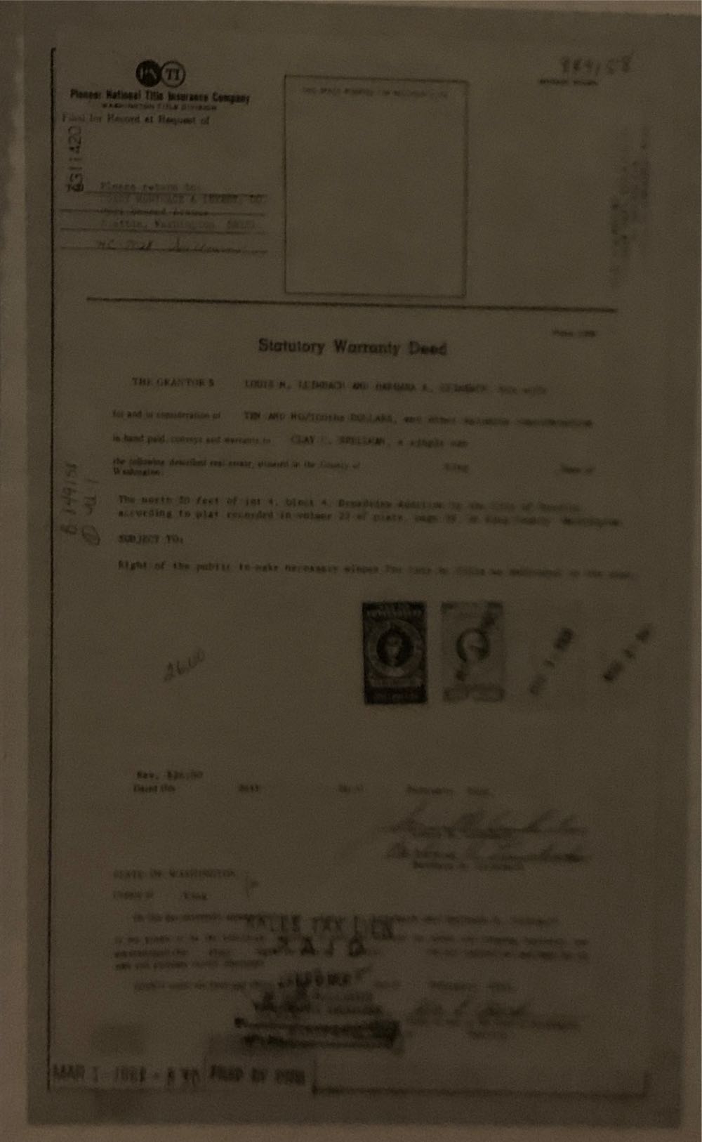 House History - 1968 - Brenda Rountree art collectible - Main Image 3