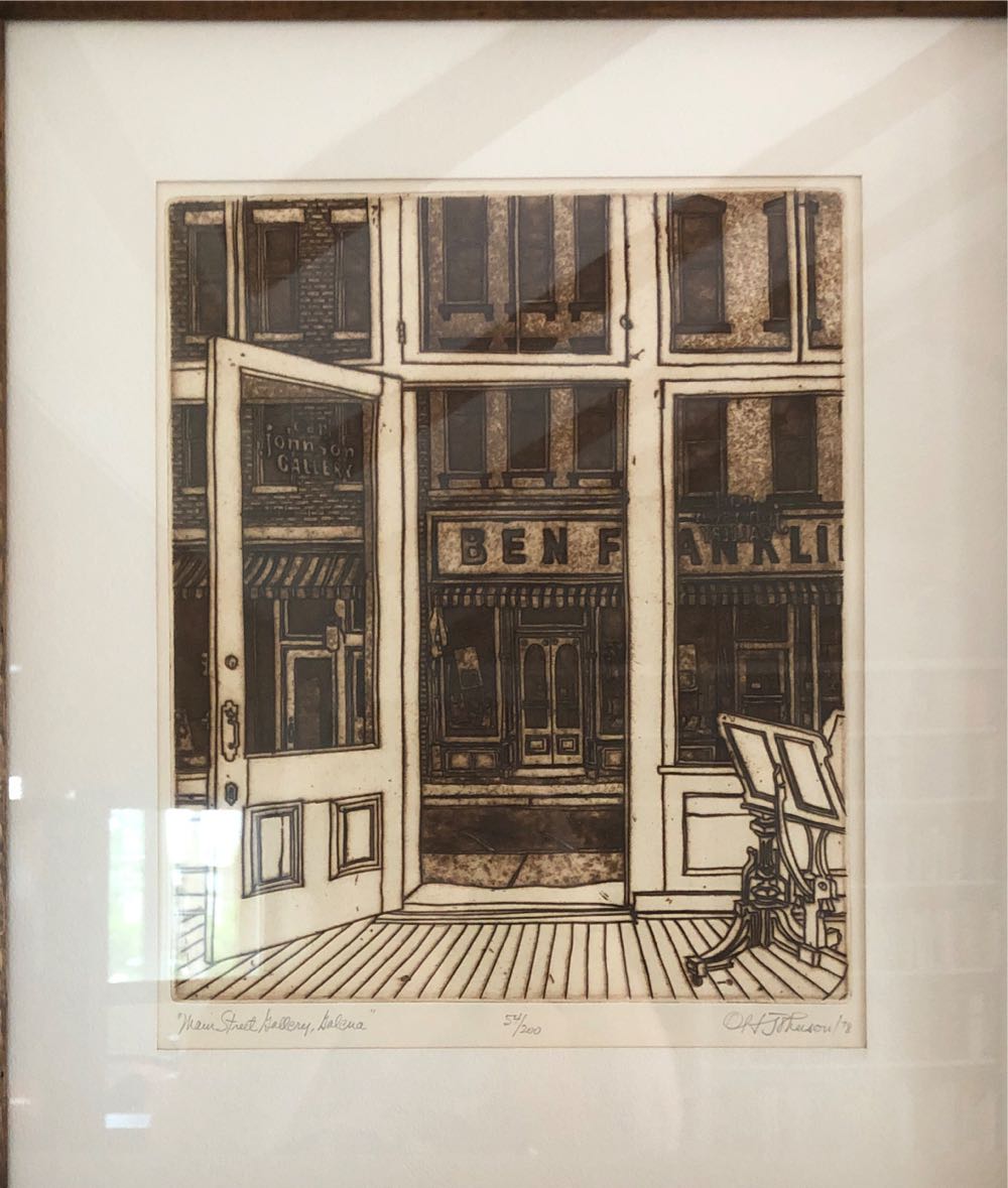 Main Street Gallery Galena - O. H. Johnson art collectible - Main Image 1