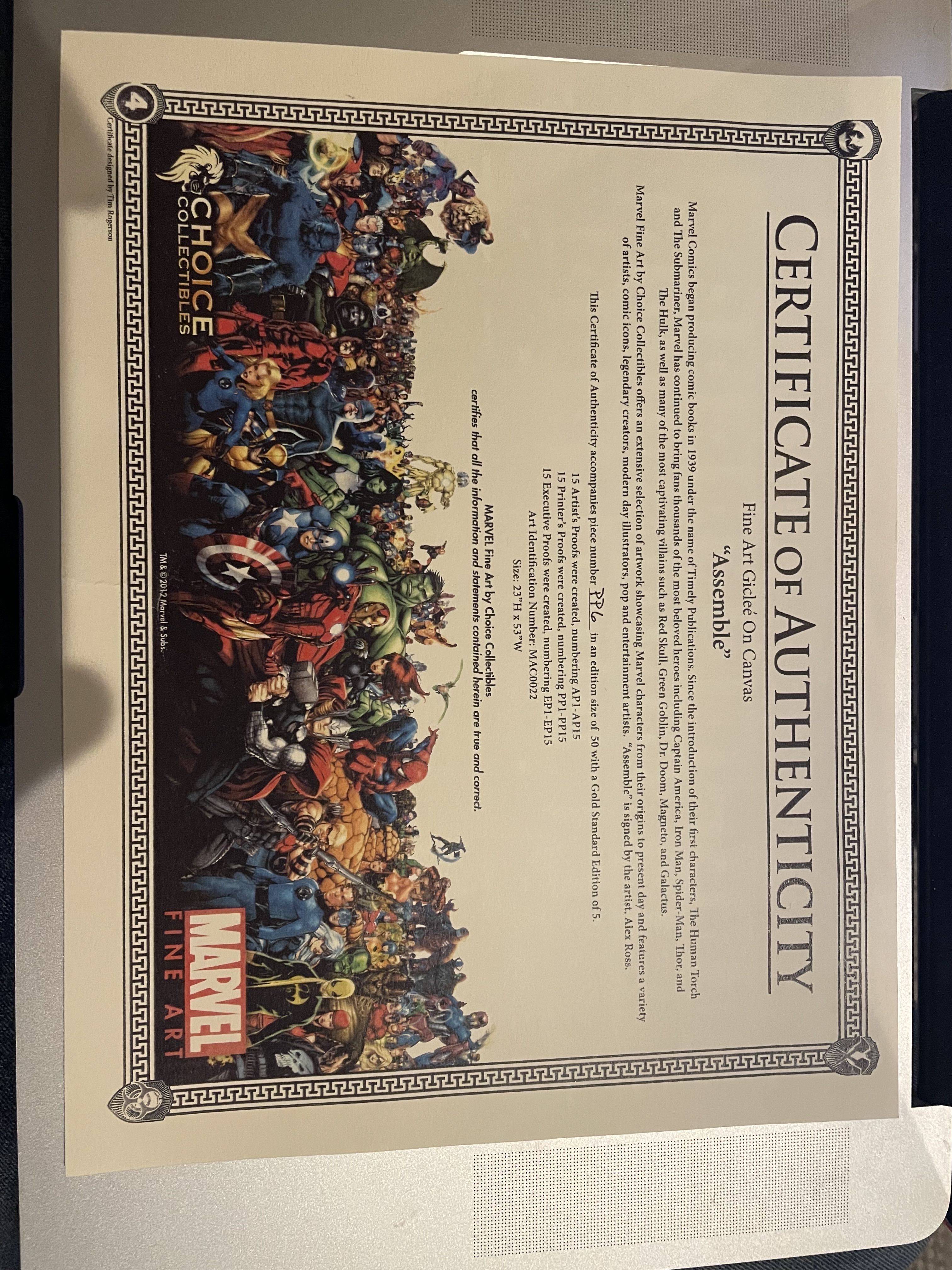 Assemble - Alex Ross art collectible - Main Image 3