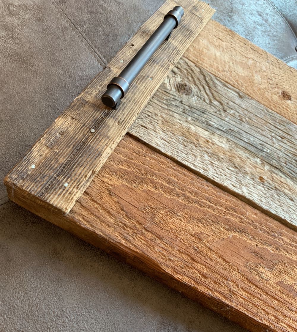 Wooden Waterwheel Tray - Todd Miner art collectible - Main Image 3