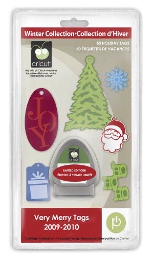 Cricut Seasonal Cartridge Very Merry Tags  art collectible [Barcode 093573452093] - Main Image 1