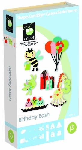 Cricut Birthday Bash Cartridge  art collectible [Barcode 093573856075] - Main Image 1