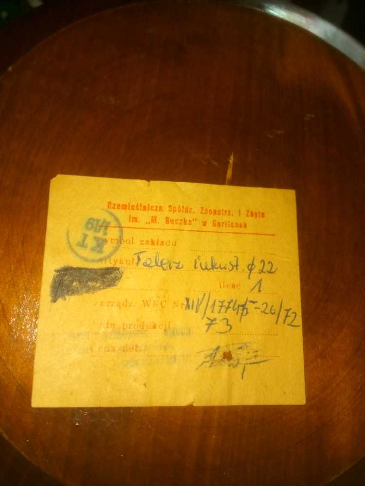 Wooden Carved Plate  art collectible - Main Image 2