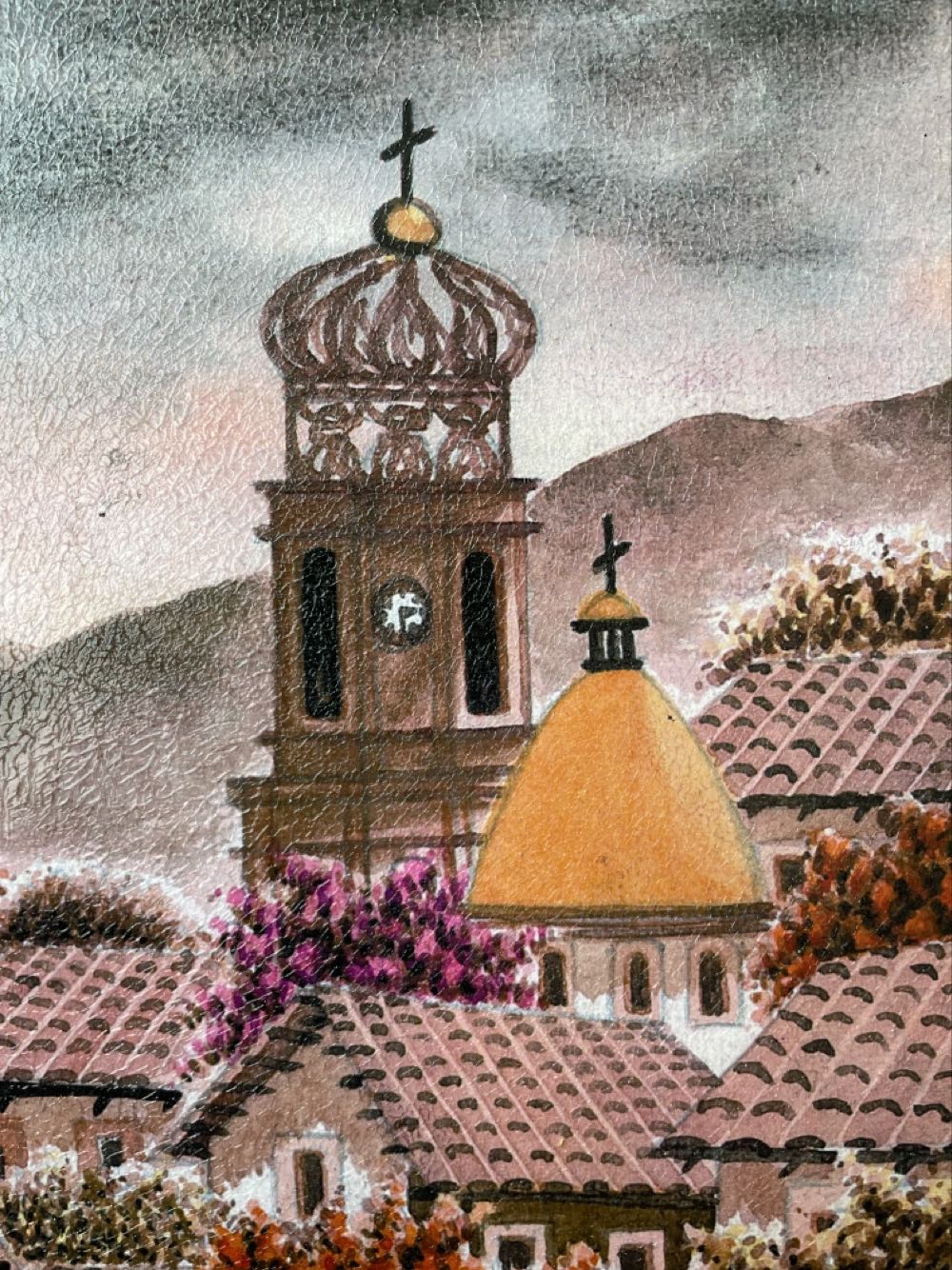 La Parroquia (The Parrish) Puerto Vallarta - P. Lopez art collectible - Main Image 4