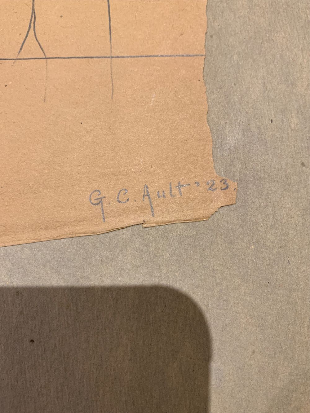 Three Ladies Sketch - George Copeland Ault art collectible - Main Image 2