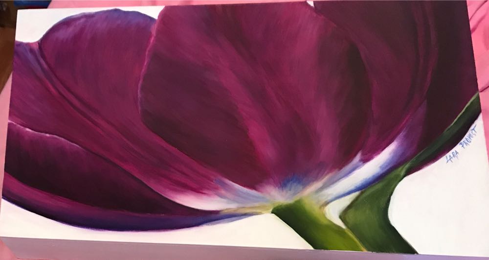 Purple Dream - Lara Provost art collectible - Main Image 1