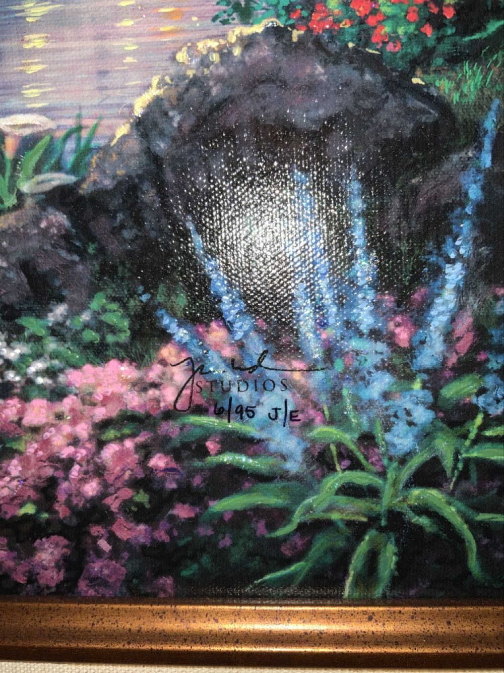 Tangled - Thomas Kinkade art collectible - Main Image 4