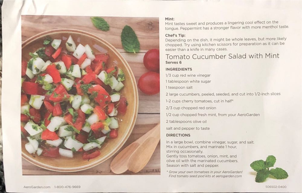 Tomato Cucumber Salad  art collectible - Main Image 1