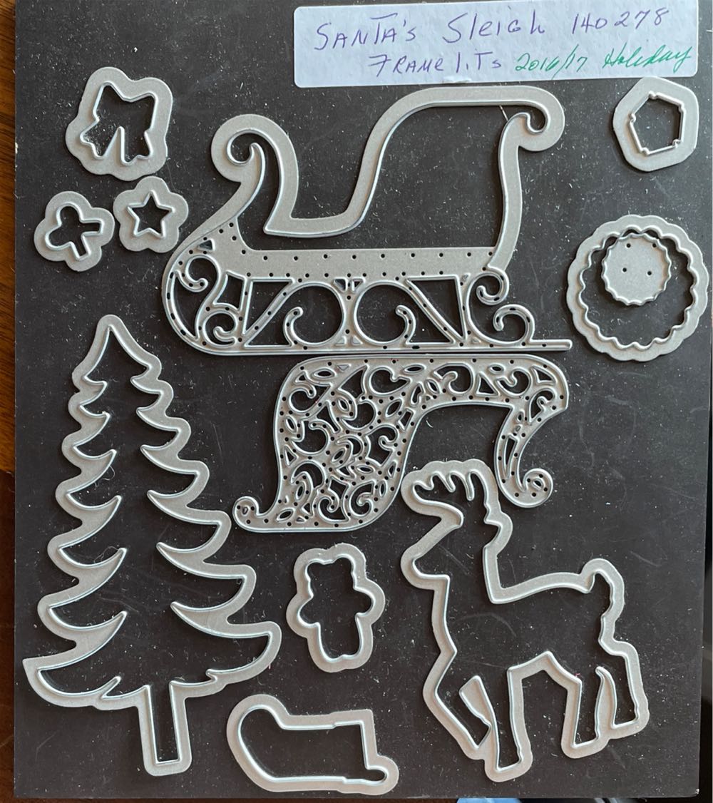 Santa’s Sleigh  art collectible - Main Image 2