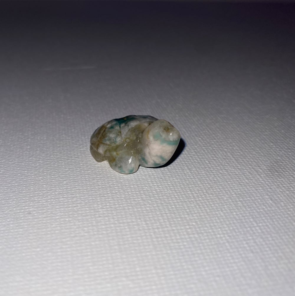 Green Flower Agate   art collectible - Main Image 2