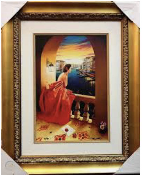 Flower And Dragon Flies