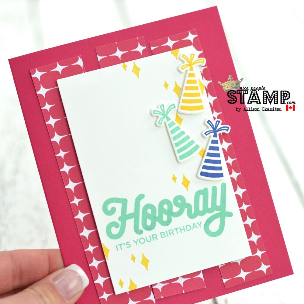 Broadway Birthday - Stampin’ Up! art collectible [Barcode 147067] - Main Image 3