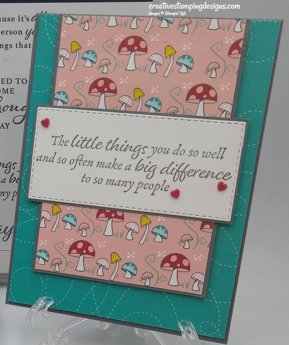 Happy Thoughts - Stampin’ Up! art collectible [Barcode 154507] - Main Image 2