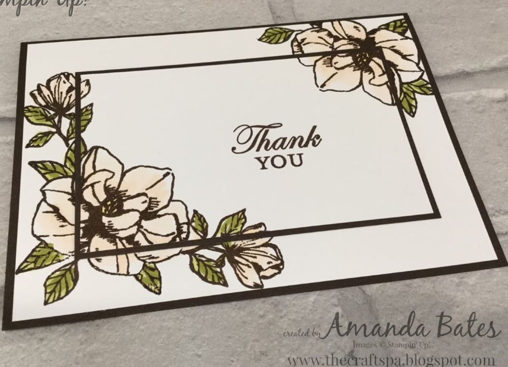 Magnolia Blooms - Stampin’ Up! art collectible [Barcode 152729] - Main Image 2