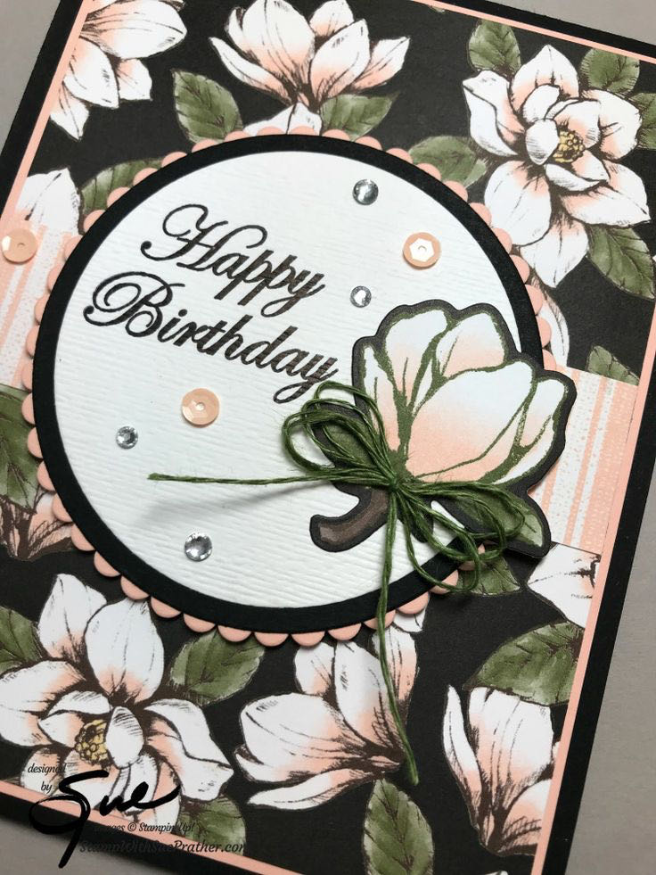 Magnolia Blooms - Stampin’ Up! art collectible [Barcode 152729] - Main Image 3