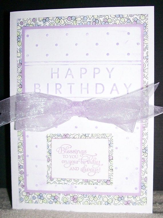 Happy Birthday - Darice art collectible - Main Image 3