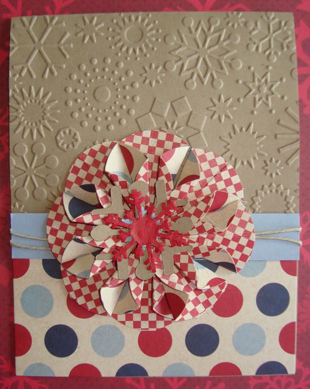 Snowflakes - Cuttlebug art collectible - Main Image 2