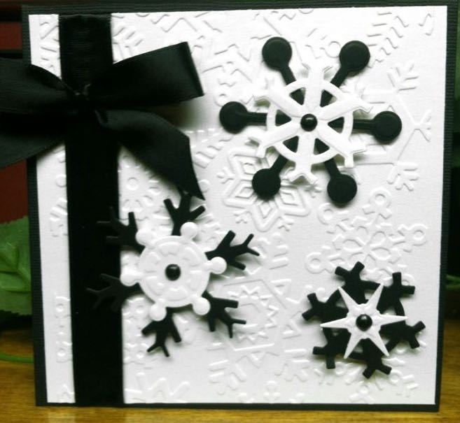 Snowflakes - Cuttlebug art collectible - Main Image 4